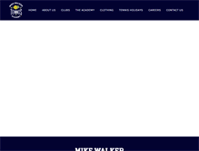Tablet Screenshot of mikewalkeracademy.com